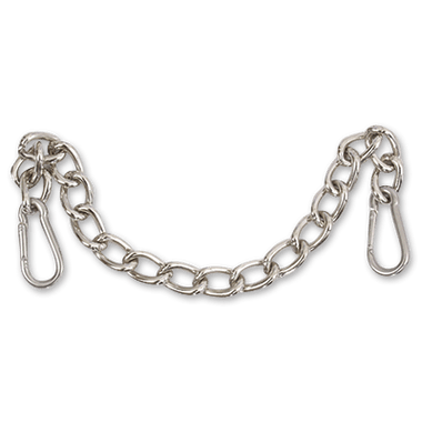 Martin Saddlery Curb Strap Si Chain Stainless Steel Clips - Hooves and Paws