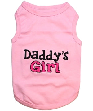 Parisian Pet Daddy's Girl Embroidered Tshirt