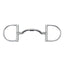 Myler 3 3/8" Medium Dee With Wide Ported Barrel Snaffle 5 Inch Mouth English Dee W/O Hooks Mb 33wl - Hooves and Paws