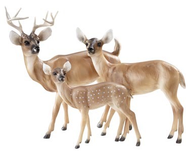 Breyer Deer Family