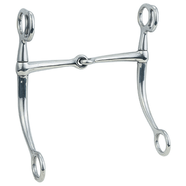Weaver Leather Stainless Steel 6 X 8 Tom Thumb Snaffle - Hooves and Paws
