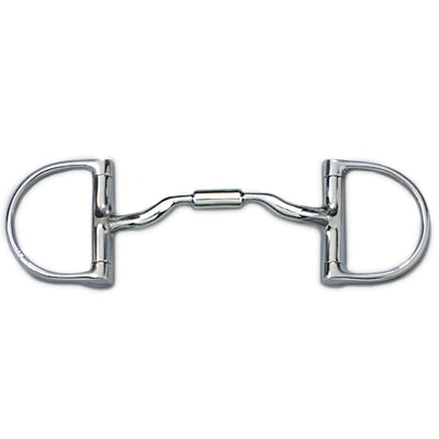 Myler English Pony Dee Without Hooks With Low Port Comfort Snaffle 4 3/4 Inch Mouth Mb 04 - Hooves and Paws