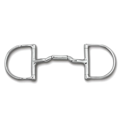 Myler English Pony Dee Snaffle Without Hooks 4 1/4 Inch Mouth Mb 06 - Hooves and Paws