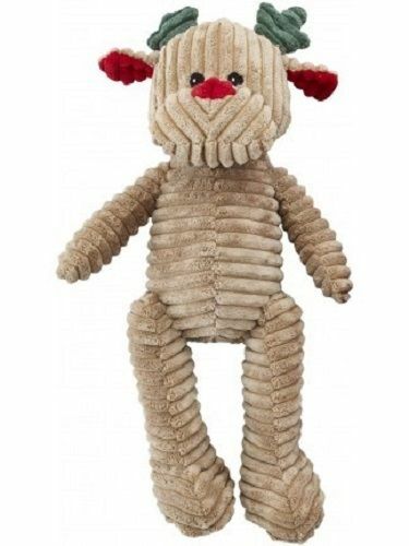 Ethical Dog Toy pet Plush Holiday Christmas Corduroy Reindeer Toy 18"