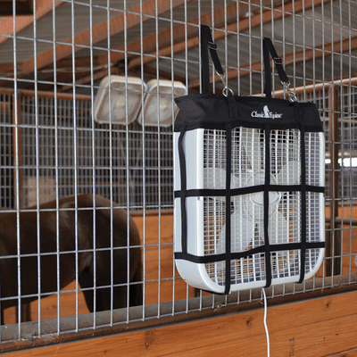 Classic Equine Horse Lightweight Portable Fan Bag - Hooves and Paws