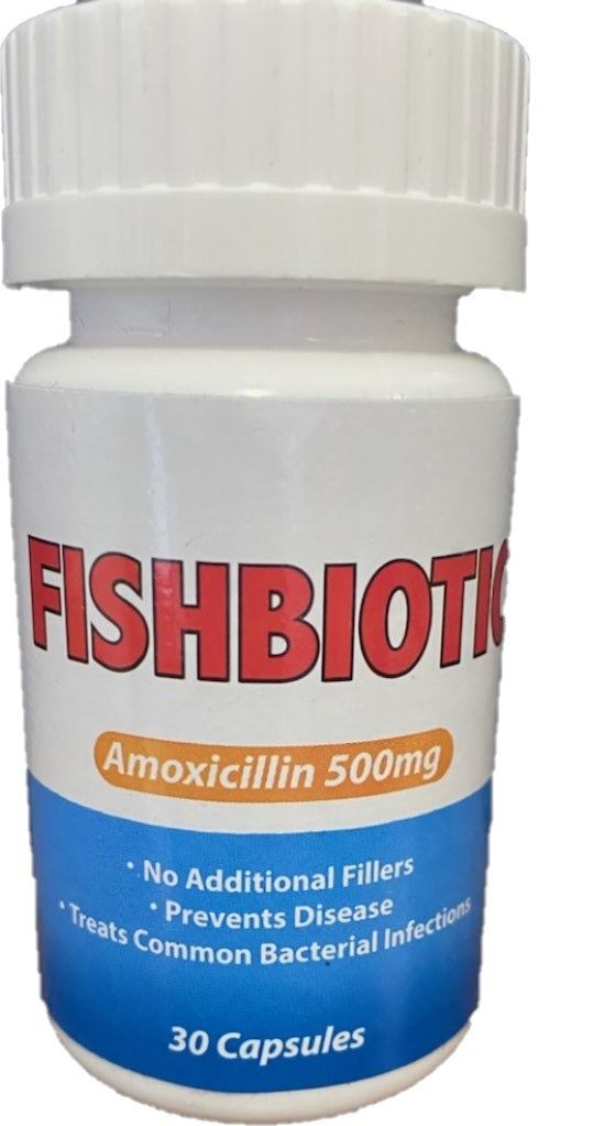 Fish Mox 500mg 30 Count Fish Biotic Antibiotic