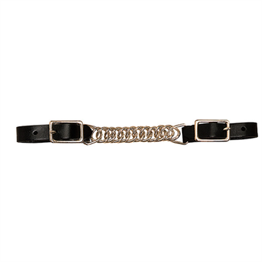 Weaver Leather Curb,Black,41/2''Flat Link Black