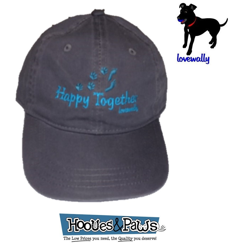 Happy Together Embroidered Baseball Hat LoveWally Cap Adjustable