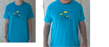 Adult Dog Lover T-Shirt Happy Hour - by LoveWally - Hooves and Paws