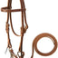 Weaver Leather Mini Sunset Harness Leather Horse Bridle - Hooves and Paws