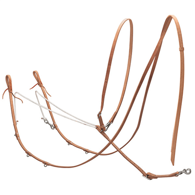 Weaver Leather Martingale, German Harness Leather - Hooves and Paws