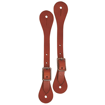 Weaver Leather Spur Straps Youth And Ladies Russet - Hooves and Paws