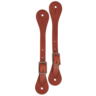 Weaver Leather Spur Straps Youth And Ladies Russet - Hooves and Paws
