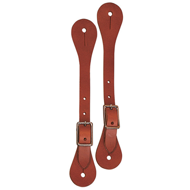 Weaver Leather Spur Straps Youth And Ladies Russet