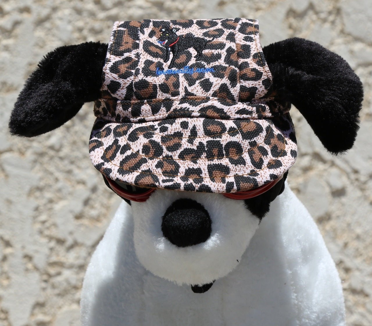 Dog Outdoor Adventure Gear Embroidered Pet Hat LoveWally Adjustable - Hooves and Paws