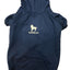 Lovewally Dog Pet Hoodie Sweatshirt Comfortable Navy Blue Jacket - Hooves and Paws