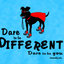 Adult T-Shirt Dog Lover Dare To Be Different Dare to Be You - by LoveWally - Hooves and Paws