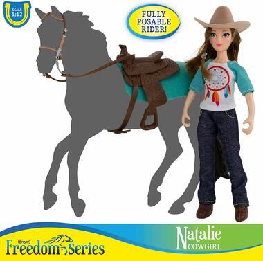 Breyer Natalie Cowgirl Western Rider Doll Classics Freedom Series Model #62025