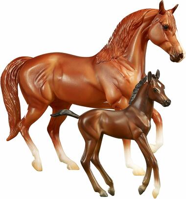Breyer Freedom Series Smooth Rider Horse And Foal Set Classics Model #62209