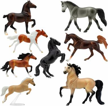Breyer Deluxe Horse Collection Stablemates 8 Piece Set Model #6058