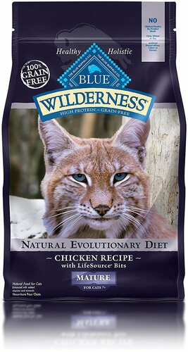 Wilderness Cat Mature Grain Free - 5lb Bag