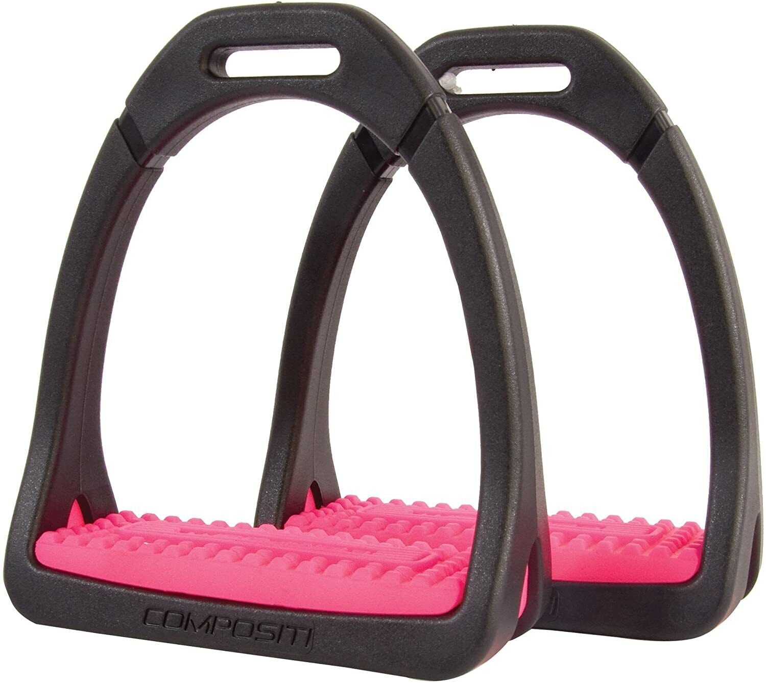 Shires Compositi Premium Profile Horse Equine Stirrups - Hooves and Paws
