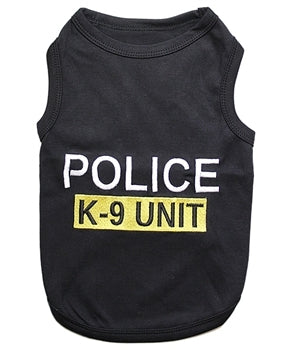 Parisian Pet Police K9 Embroidered Tshirt