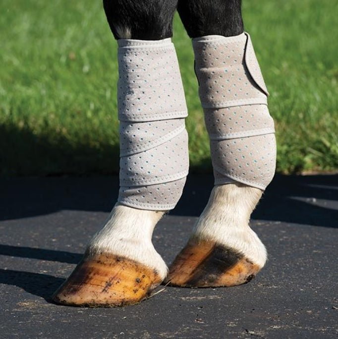 Weaver Leather CoolAidÂ® Horse Tan Polo Wraps Equine Cooling Wrap - Hooves and Paws