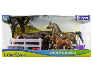Breyer Classics Horse Pony Power Set Of 3 Model #62200