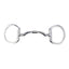 Myler Eggbutt Snaffle Without Hooks With Wide Ported Barrel 5 1/2 Inch Mouth Mb 33wl - Hooves and Paws