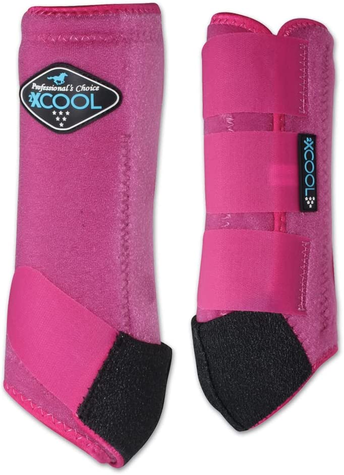 Professional's Choice Sports Medicine 2XCOOL Pattern Horse Equine Boots Front Pair - Hooves and Paws