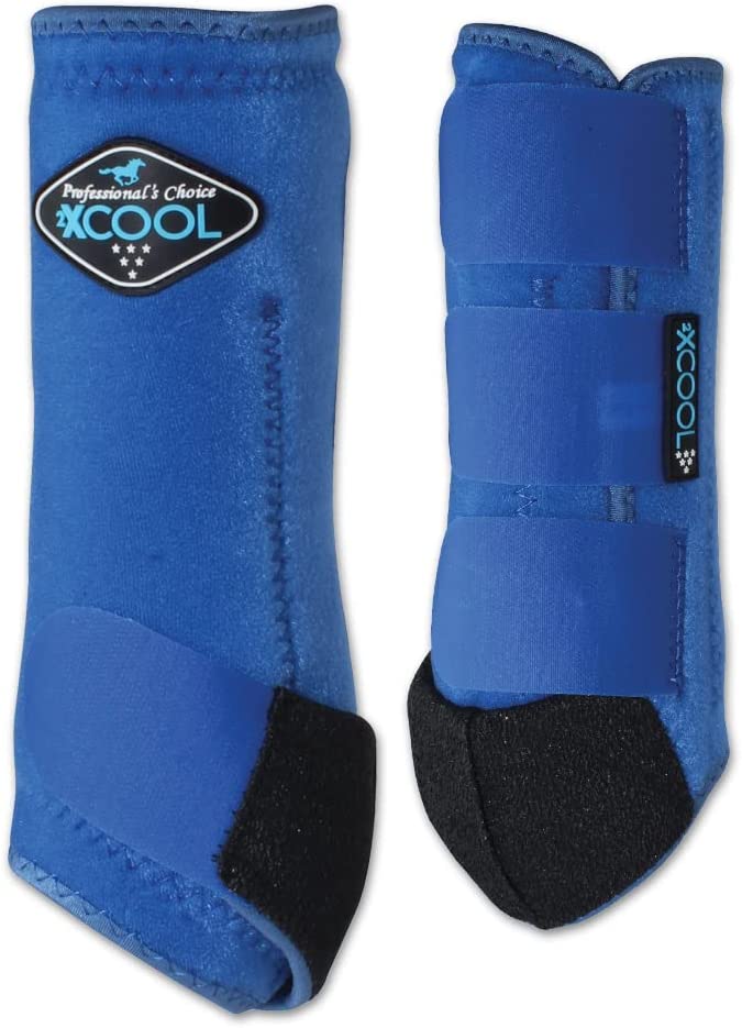 Professional's Choice Sports Medicine 2XCOOL Pattern Horse Equine Boots Front Pair - Hooves and Paws