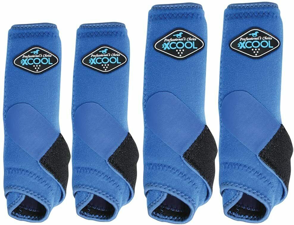 Professional's Choice Sports Medicine 2XCOOL Pattern Horse Equine Boots 4 - Pack - Hooves and Paws