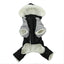 Doggie Design Lined Water Repellent Black and Grey Ruffin It Snow Suit Warm Outdoor Jacket - Hooves and Paws
