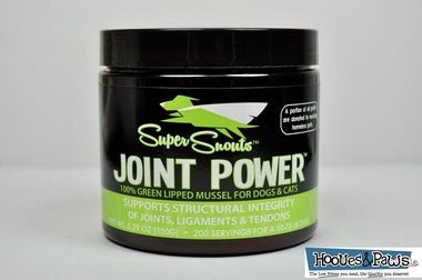 Diggin Your Dog Super Snouts Joint Power - 5.29 Oz / 150 Grams 100% Green Lipped Mussel Dog & Cat Joint Supplement - Hooves and Paws