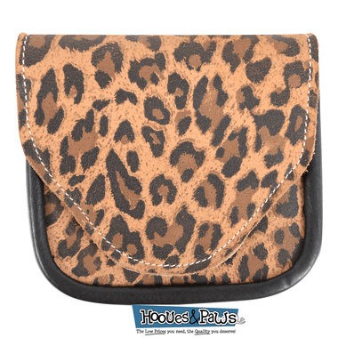 Martin Saddlery Equine Saddle Pocket Cheetah Bag Attaches to Horse Saddle - Hooves and Paws