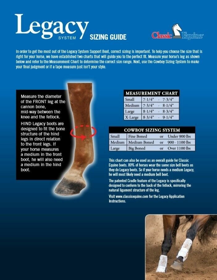 Classic Equine Flexion Horse Medicine SMB Sport Boots by Legacy - Hooves and Paws