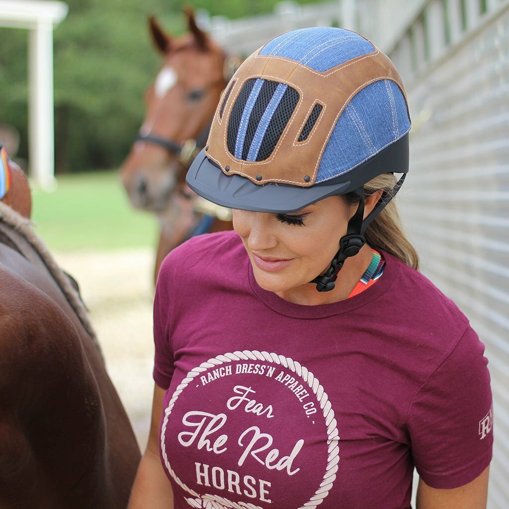 Troxel Low Profile Western Safety Riding Helmet Sierra - Hooves and Paws