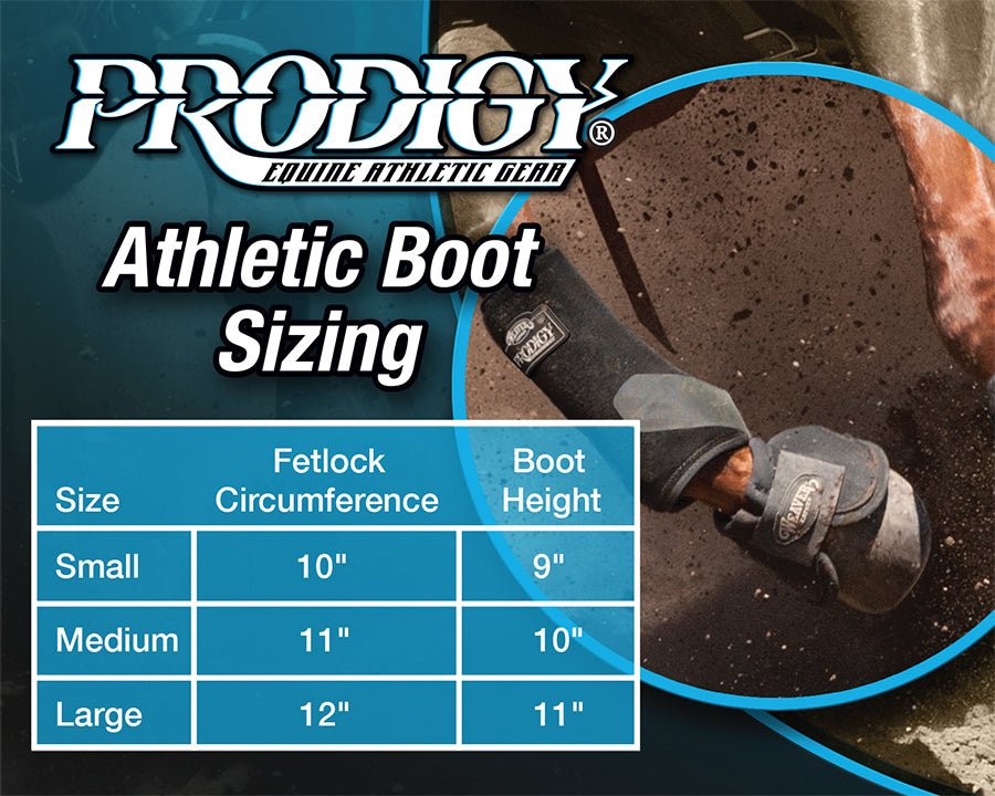Weaver Leather Horse Equine Original Prodigy Performance Athletic SMB Boots Front 2 Pack - Hooves and Paws