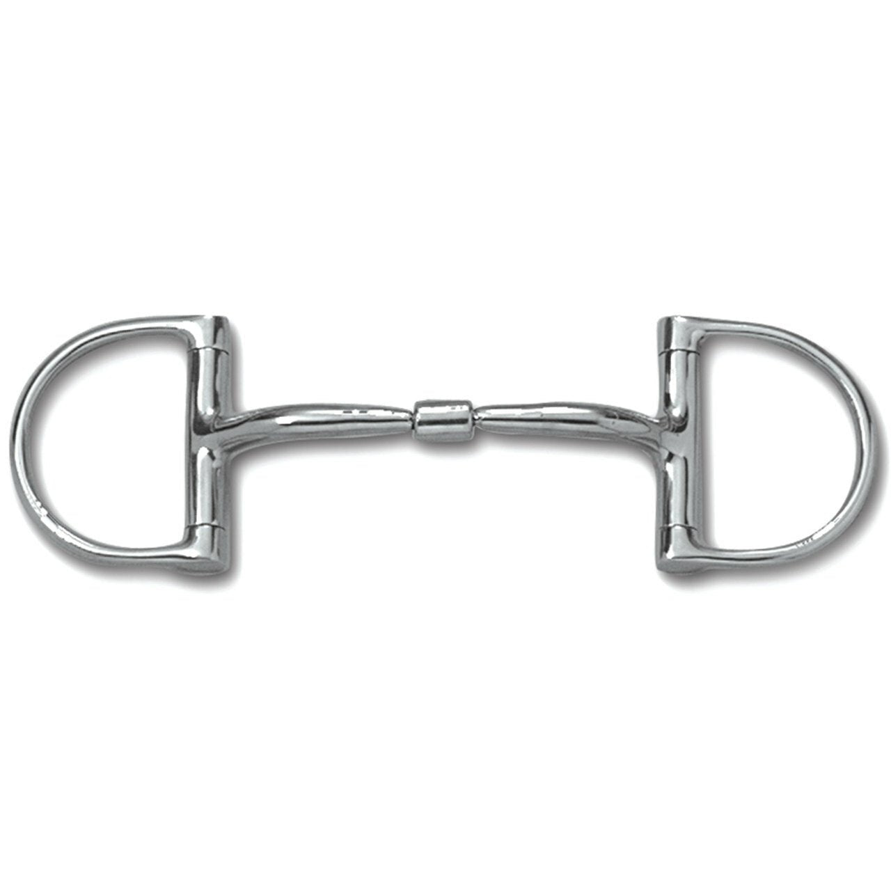 Myler Dee Without Hooks With Stainless Steel Comfort Snaffle 5 Inch Mouth Copper Inlay Mb 01 - Hooves and Paws