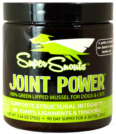 Diggin Your Dog Super Snouts Joint Power - 2.64 Oz - 100% Green Lipped Mussel Dog & Cat Joint Supplement