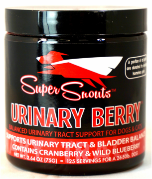 Super Snouts Urinary Berry 2.64 Oz Cranberry And Wild Blueberry