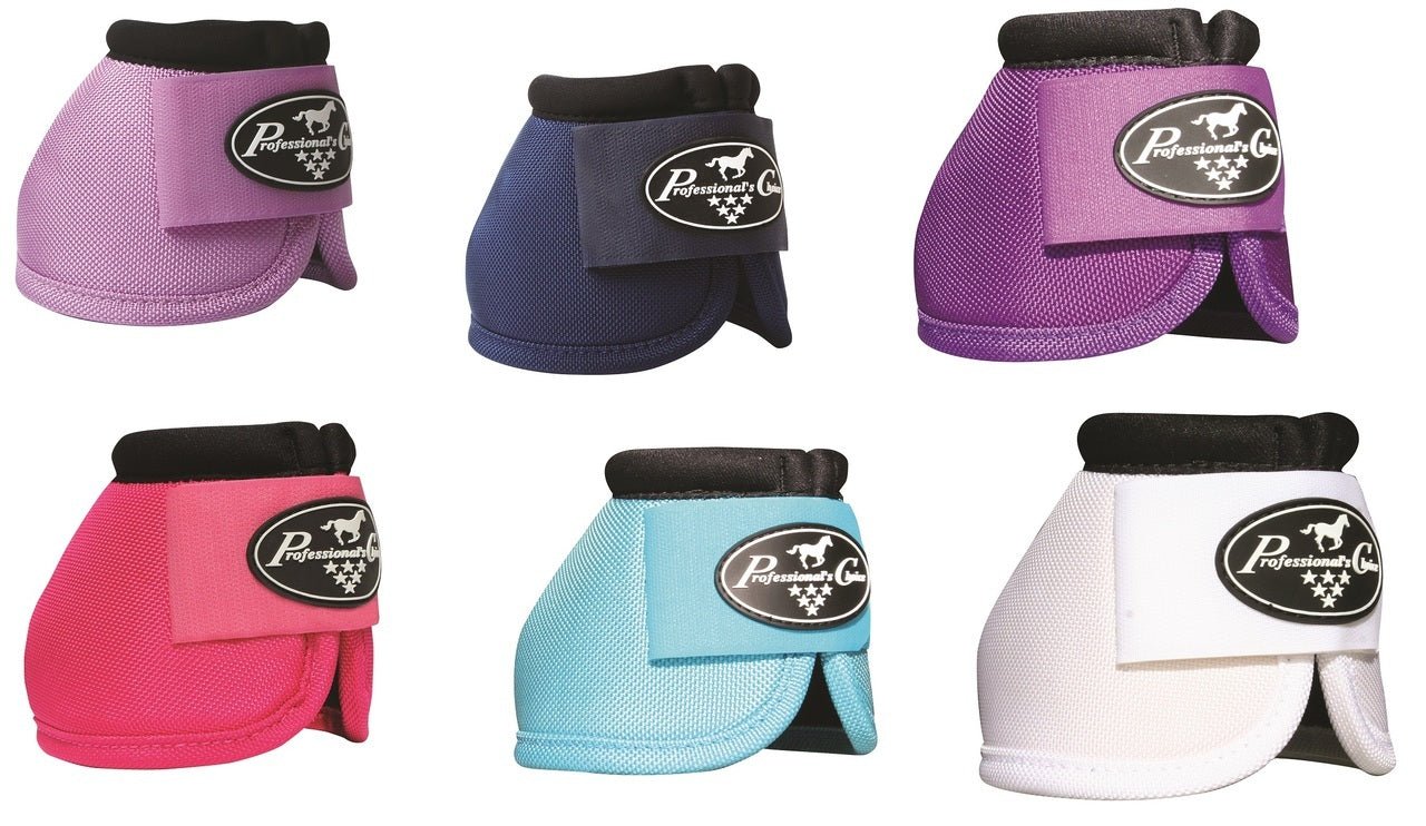 Professionals Choice Horse Equine Ballistic No Turn Overreach Bell Boots - Hooves and Paws