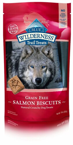 Wilderness  Biscuits - 10 Oz Bag - Salmon & Chicken